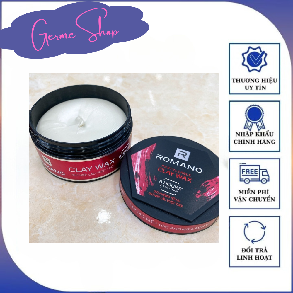 Wax Vuốt Tóc Nam Romano 68g