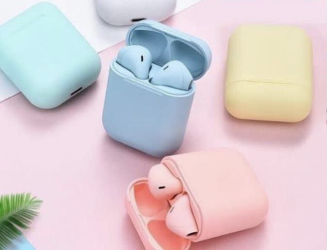 Tai Nghe i12 kết nối bluetooth có các màu sắchafng đẹp hot phong cách trẻ trung Mi-12