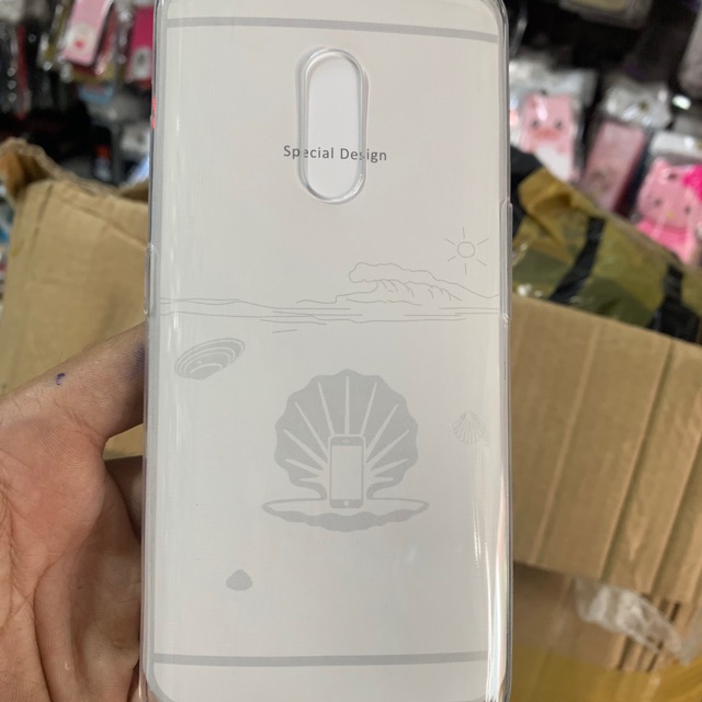 Ốp lưng dẻo trong cho Oppo Realme X (Loại đẹp, chống bẩn)