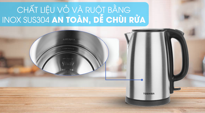 Ấm siêu tốc Toshiba KT-17SH2NV