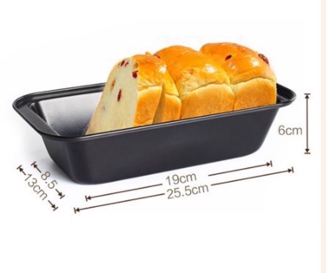 Khuôn loaf chữ nhật chống dính 25cm