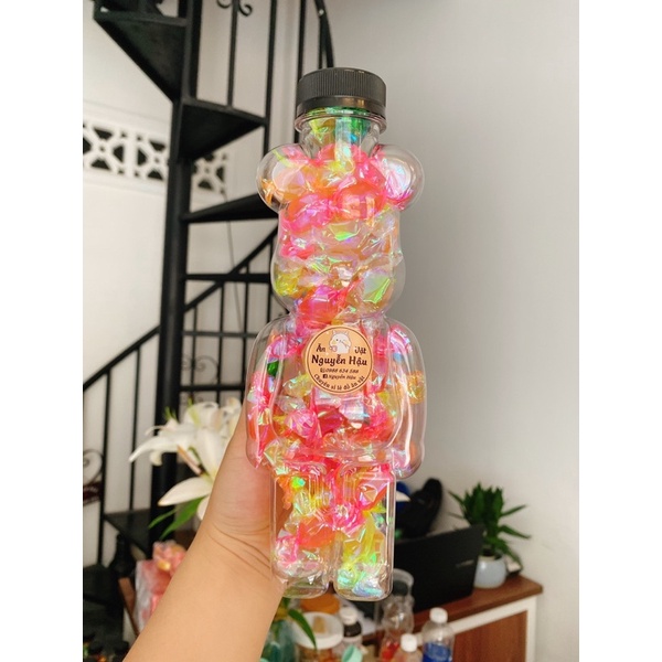 Kẹo Chai Gấu BearBrick Các Loại Chai 500ml