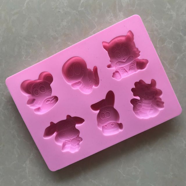 Khuôn Silicon 12 Con Giáp