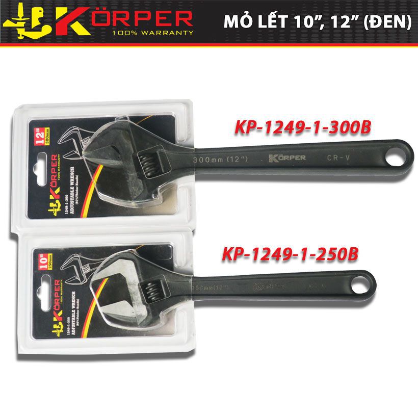 Mỏ Lết Đen 300mm Korper