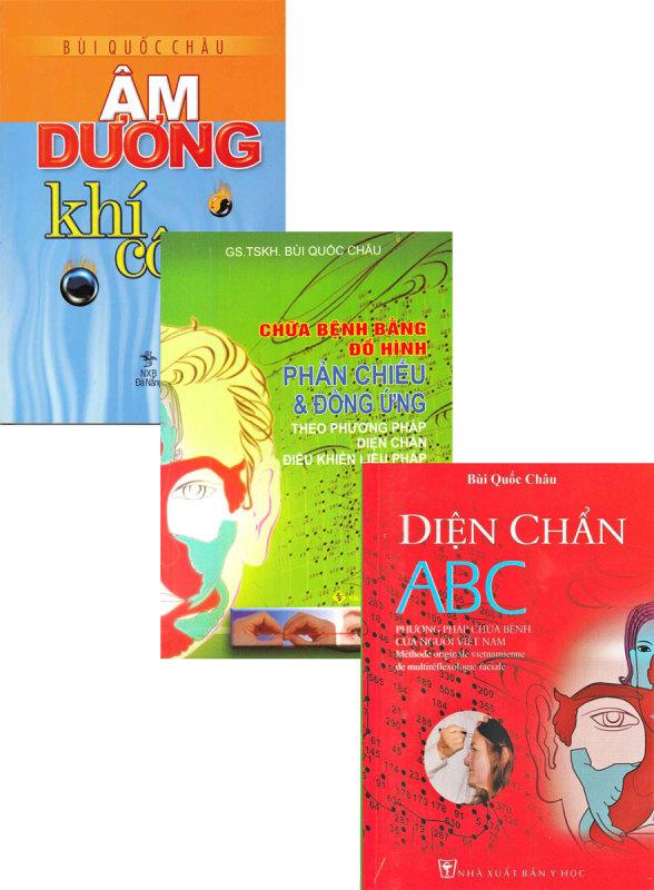 Combo 3 Cuốn Sách Diện Chẩn Tác Giả Bùi Quốc Châu