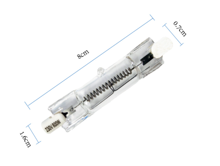 BÓNG ĐÈN HALOGEN 800W , nhiệt độ màu 3200K