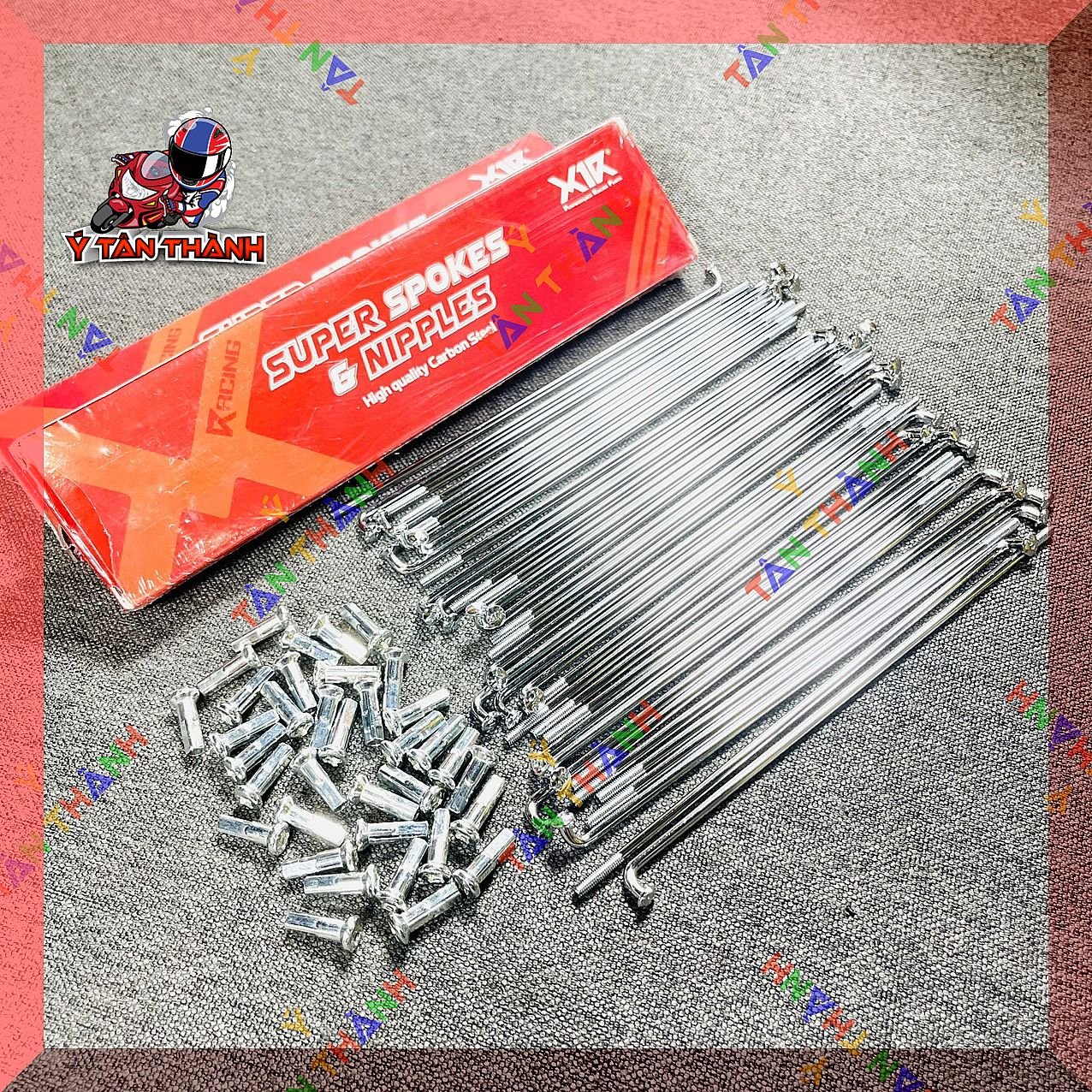 Căm NOVA X1R mạ crom cho các loại xe máy MS07