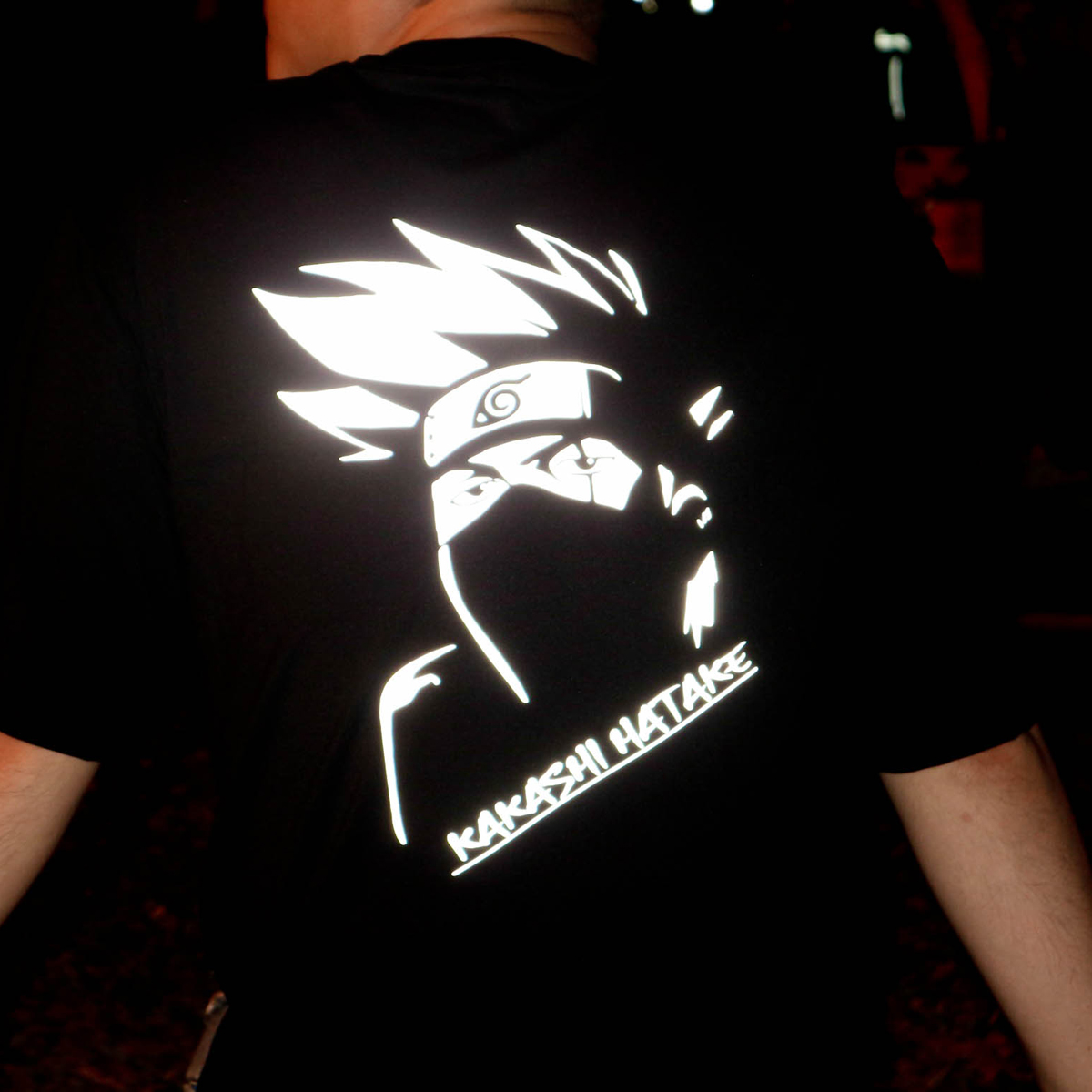 [HCM]Áo thun Phản Quang Tay Lỡ Kakashi 2 Nam Nữ