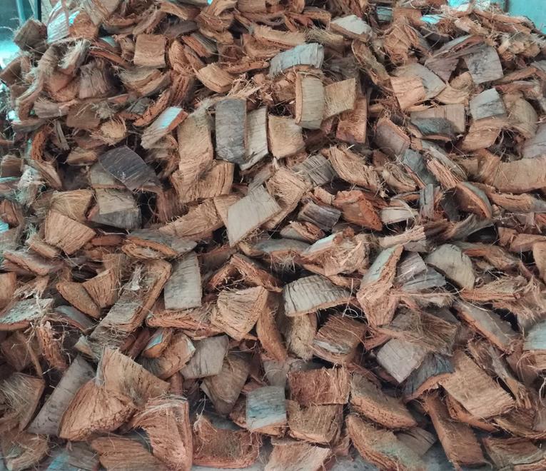 Vỏ dừa miếng trồng lan- gói 350gr