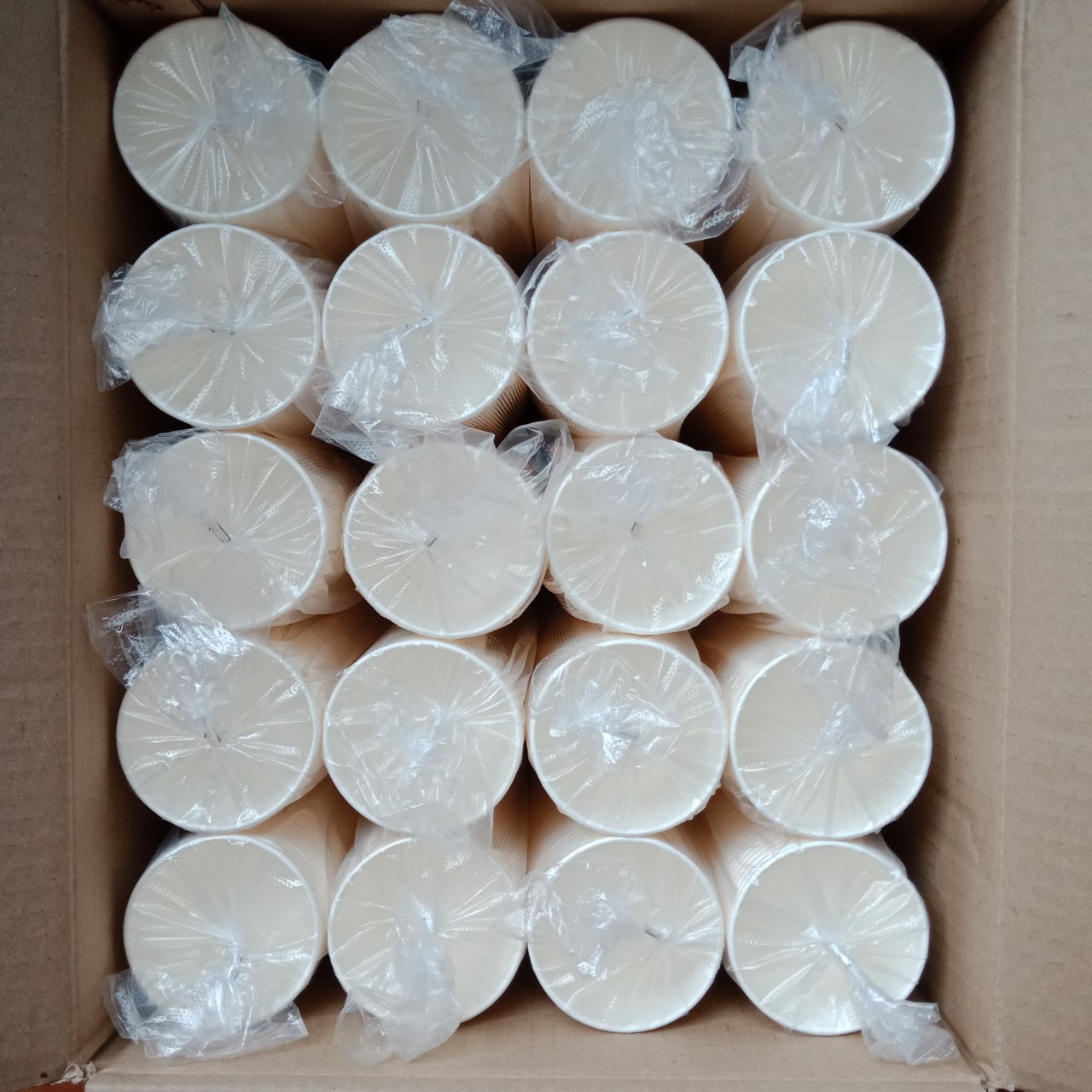 1000 cốc giấy trắng 6Oz-180ml dùng một lần ở các bình nước công cộng, trong văn phòng, bệnh viện| Ly giấy trắng size nhỏ