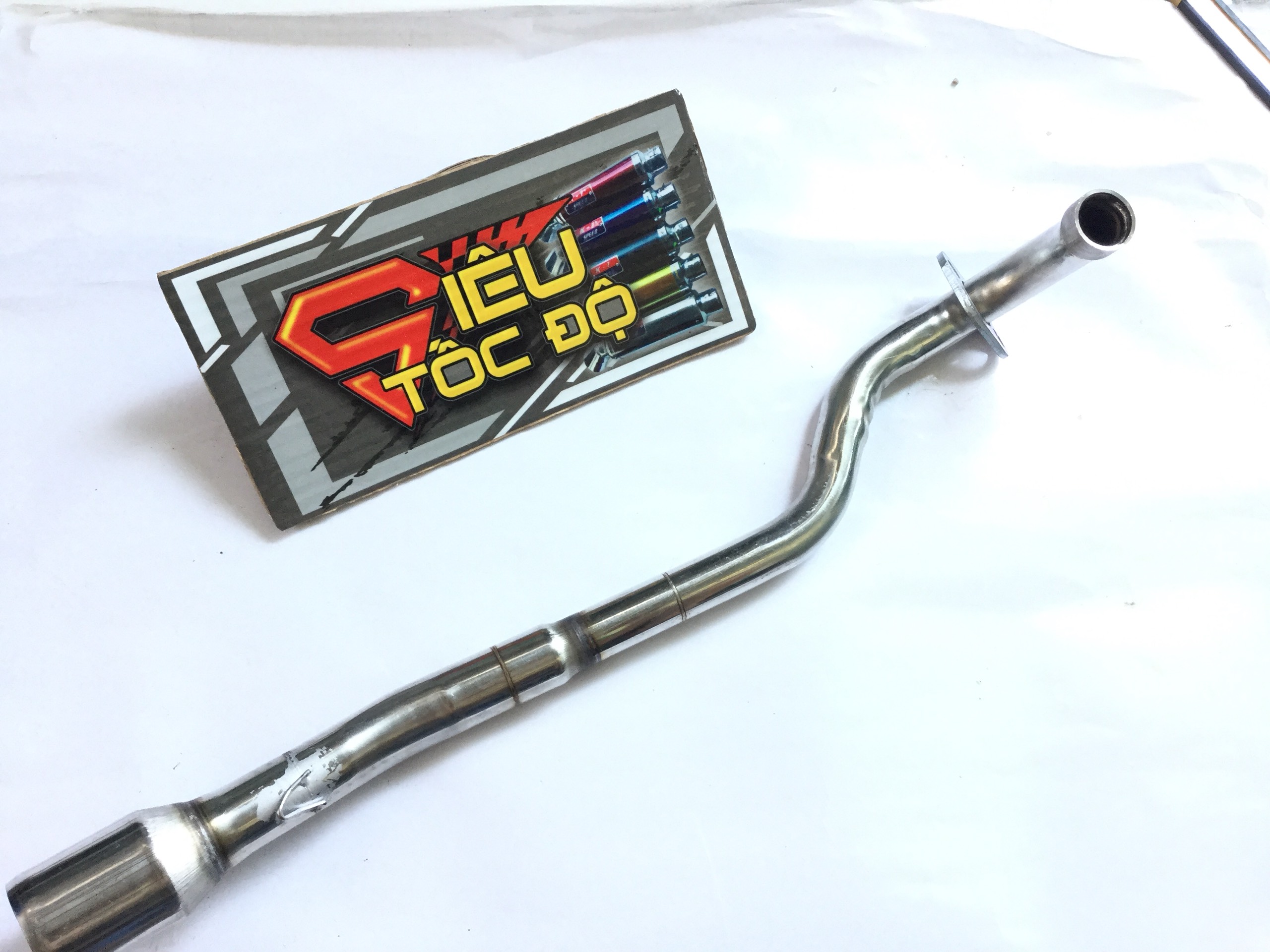 Cổ pô độ cho xe wave 50 - 100, cup, dream, 67, exciter 50cc,...