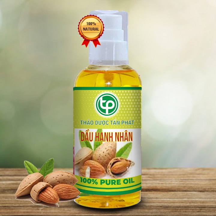 [HOT] Dầu hạnh nhân nguyên chất 100ml - Thảo Dược Tấn Phát