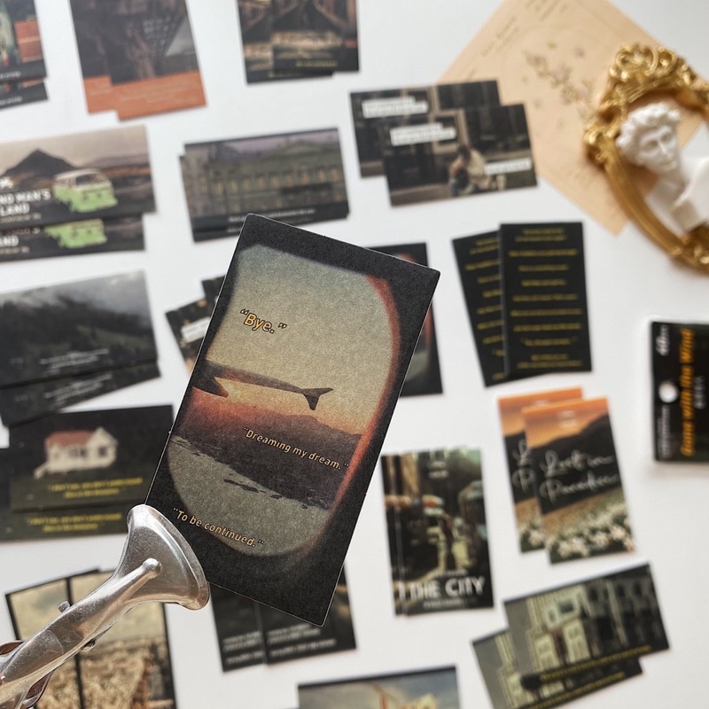 Sticker ảnh nghệ thuật vintage