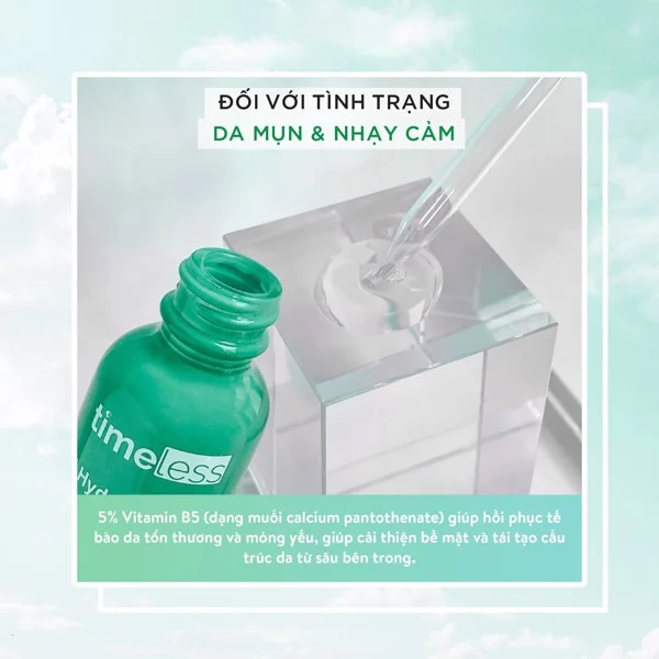 Tinh Chất Timeless Vitamin B5 + Hyaluronic Acid (30ml)
