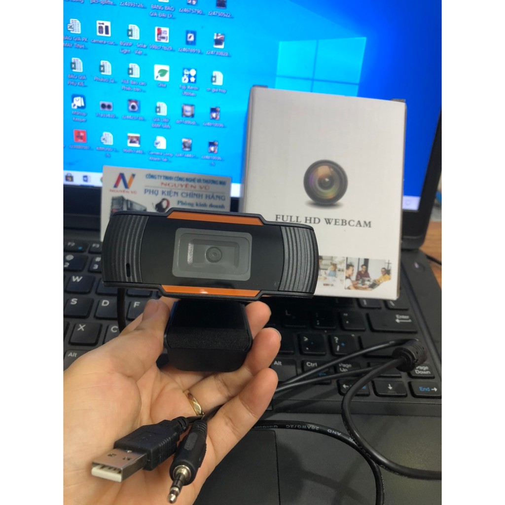 webcam máy tính có thể kẹp trên màn hình