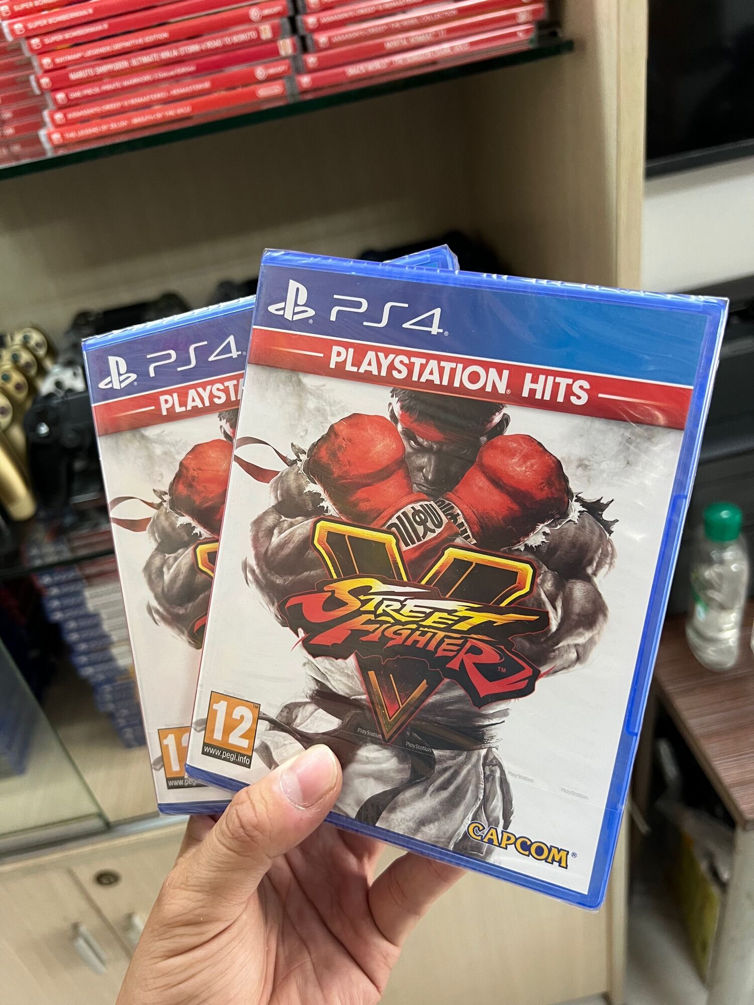 Đĩa chơi game PS4: Street Fighter V
