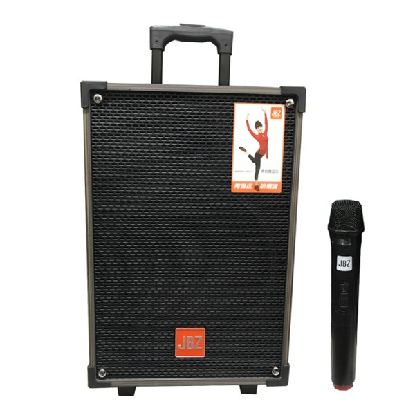Loa Kéo Karaoke JBZ NE108 Bass 2.5 Tấc Loa Kẹo Kéo Công Suất Lớn Tặng Kèm 1 Micro Không Dây Công Suất Lớn 300W Cho Chất Lượng Âm Thanh Tốt Loa Kéo Di Động Bảo Hành 12 Tháng