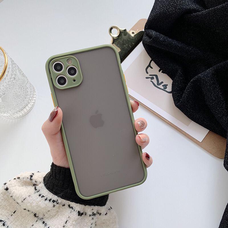 ốp lưng dành cho iphone  12,12 Pro,12 Pro Max nhám trơn bảo vệ camera