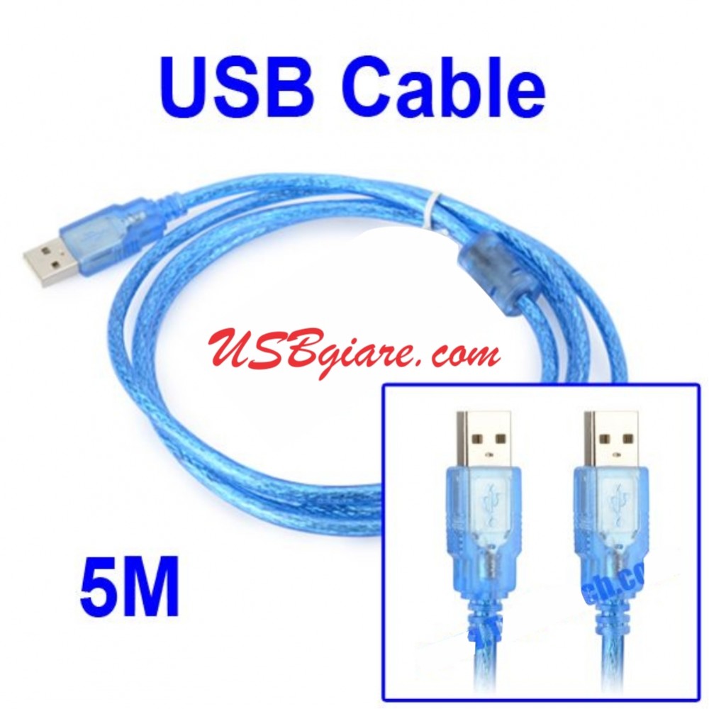 CÁP USB 2 ĐẦU ĐỰC DÀI 3M