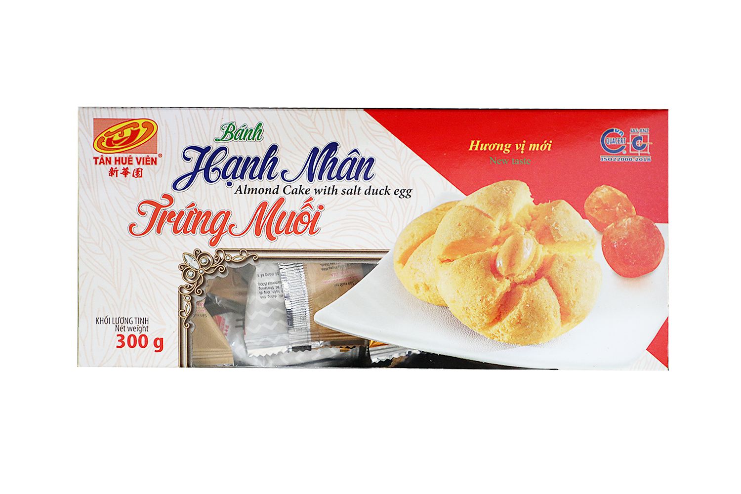 Bánh hạnh nhân trứng muối Tân Huê Viên