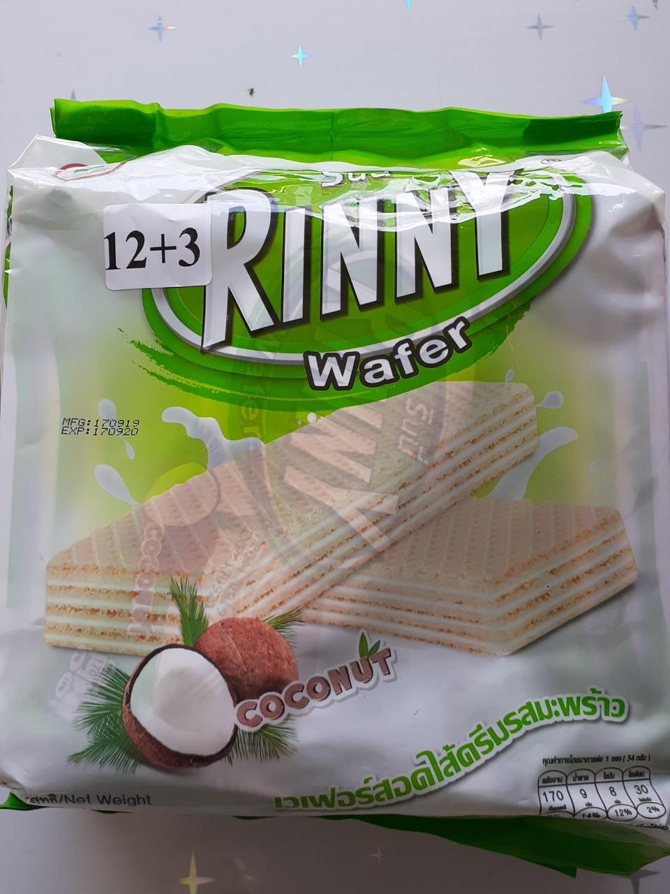 Bánh xốp Rinny Thái Lan vị Dừa