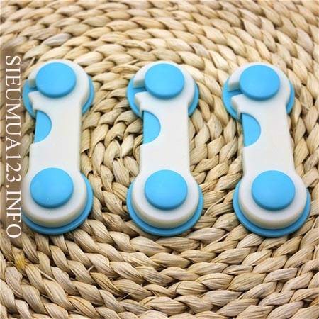 SET 2 Khóa gài tủ lạnh, tủ đồ đa năng