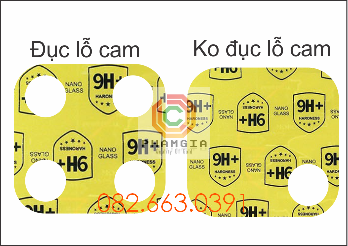 Cường lực camera Realme Narzo 30A nano siêu bền