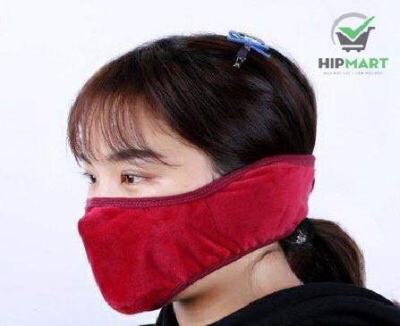 K.T vải nhung bịt tai dán sau cổ