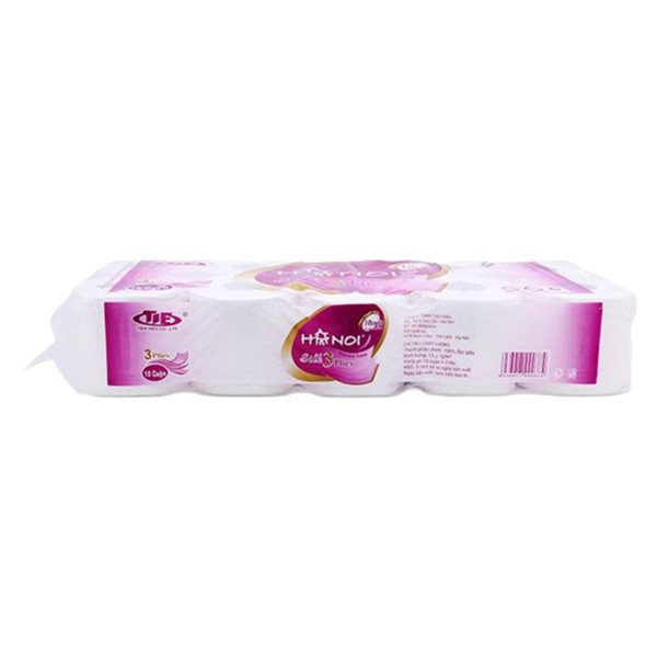 GIẤY VỆ SINH HÀ NỘI TÍM 3 LỚP CÓ LÕI