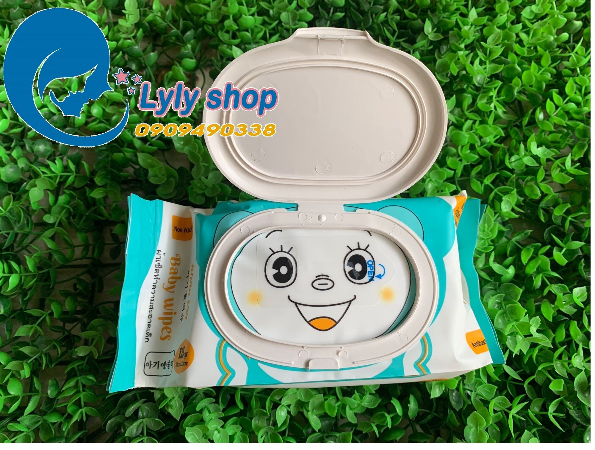 Khăn ướt Baby Wipes GẤU Bịch Lớn ( 100 tờ lớn) combo 5 gói
