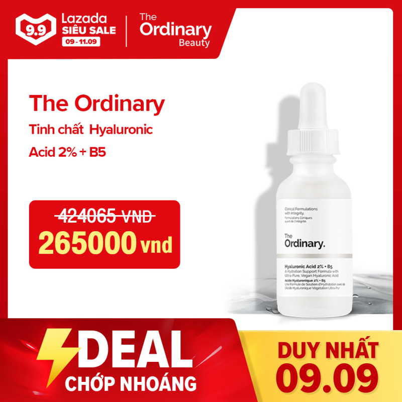 Tinh chất The Ordinary Hyaluronic Acid 2% + B5 nhập khẩu