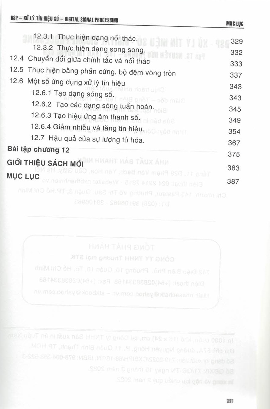 DSP - Xử Lý Tín Hiệu Số - Digital Signal Processing