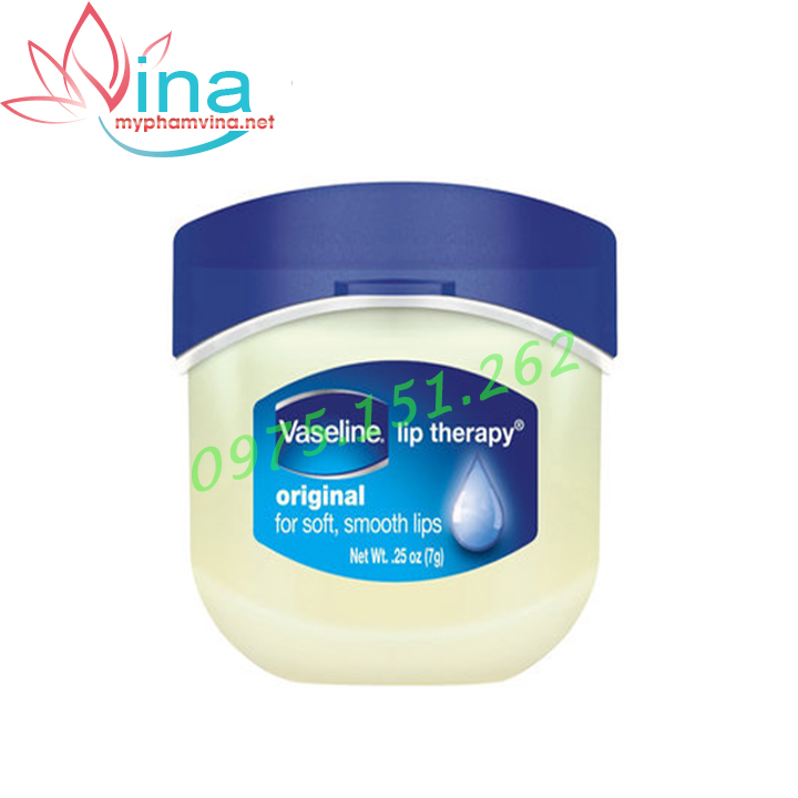 [HCM]DƯỠNG MÔI VASELINE LIP THERAPY ORIGINAL 7GR - MỸ