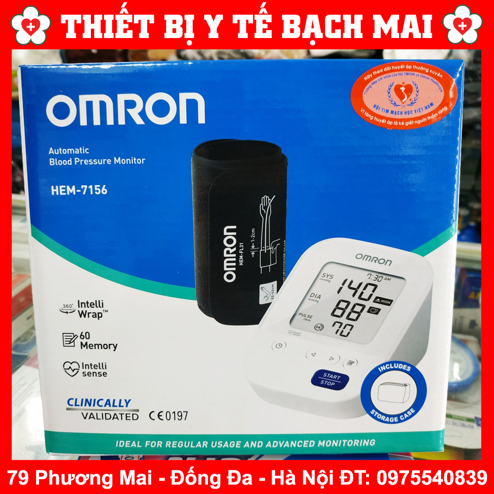 Máy Đo Huyết Áp Tự Động OMRON HEM-7156