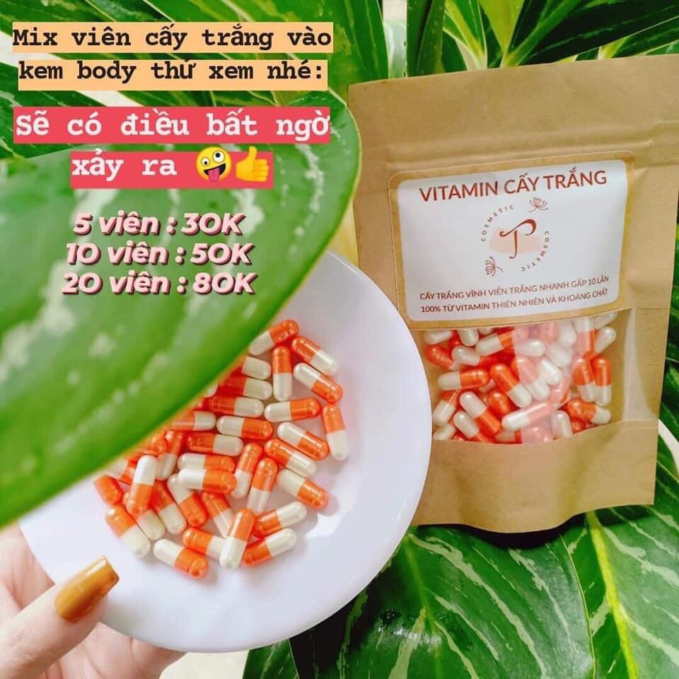 Vitamin  cấy trắng 20 viên
