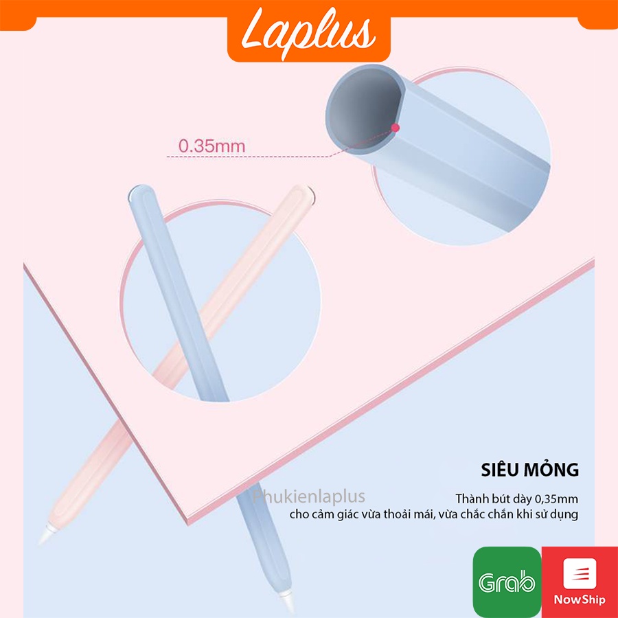 Vỏ , Case Silicon, Ốp Dành Cho Apple Pencil 1 và Pencil 2