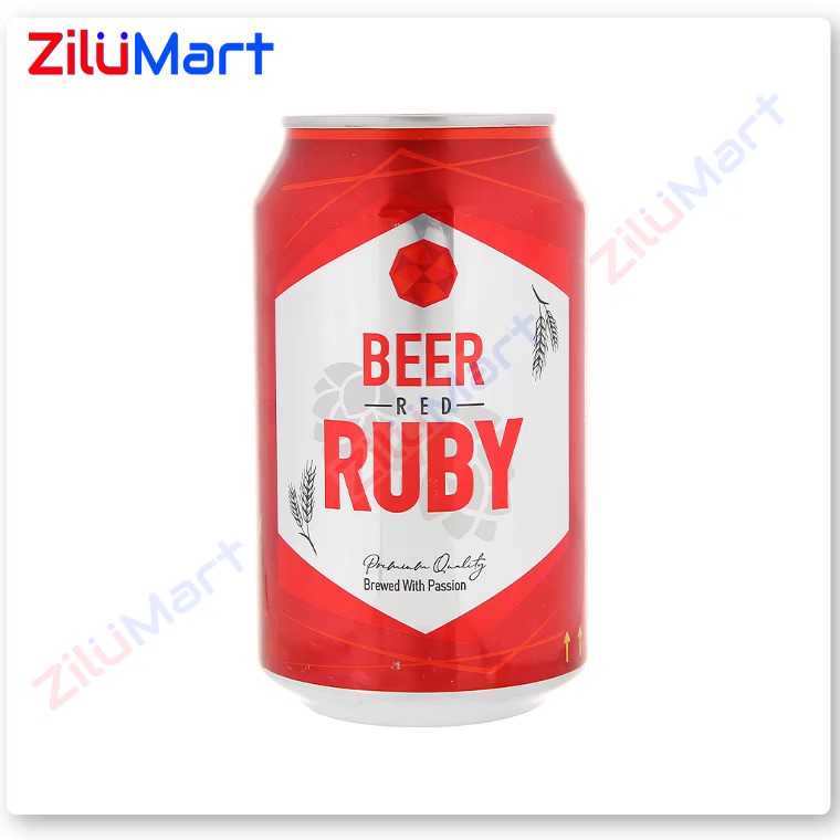 Bia Ruby đỏ (thùng 24 lon) loại 330ml