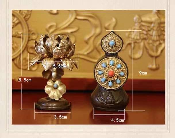 HOA SƯ TỬ cao 9cm