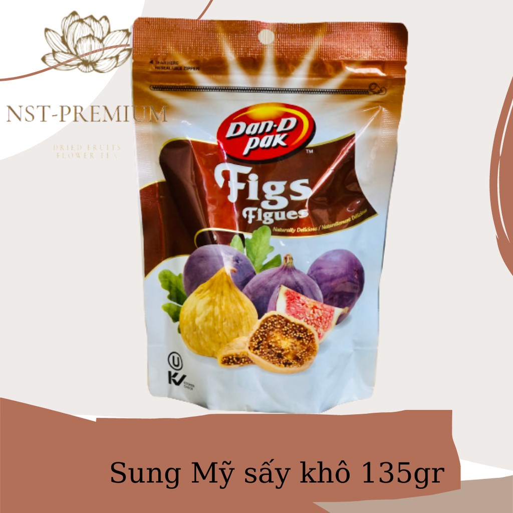 [Rẻ Vô Địch] Quả sung mỹ khô 150g Dan D Pak
