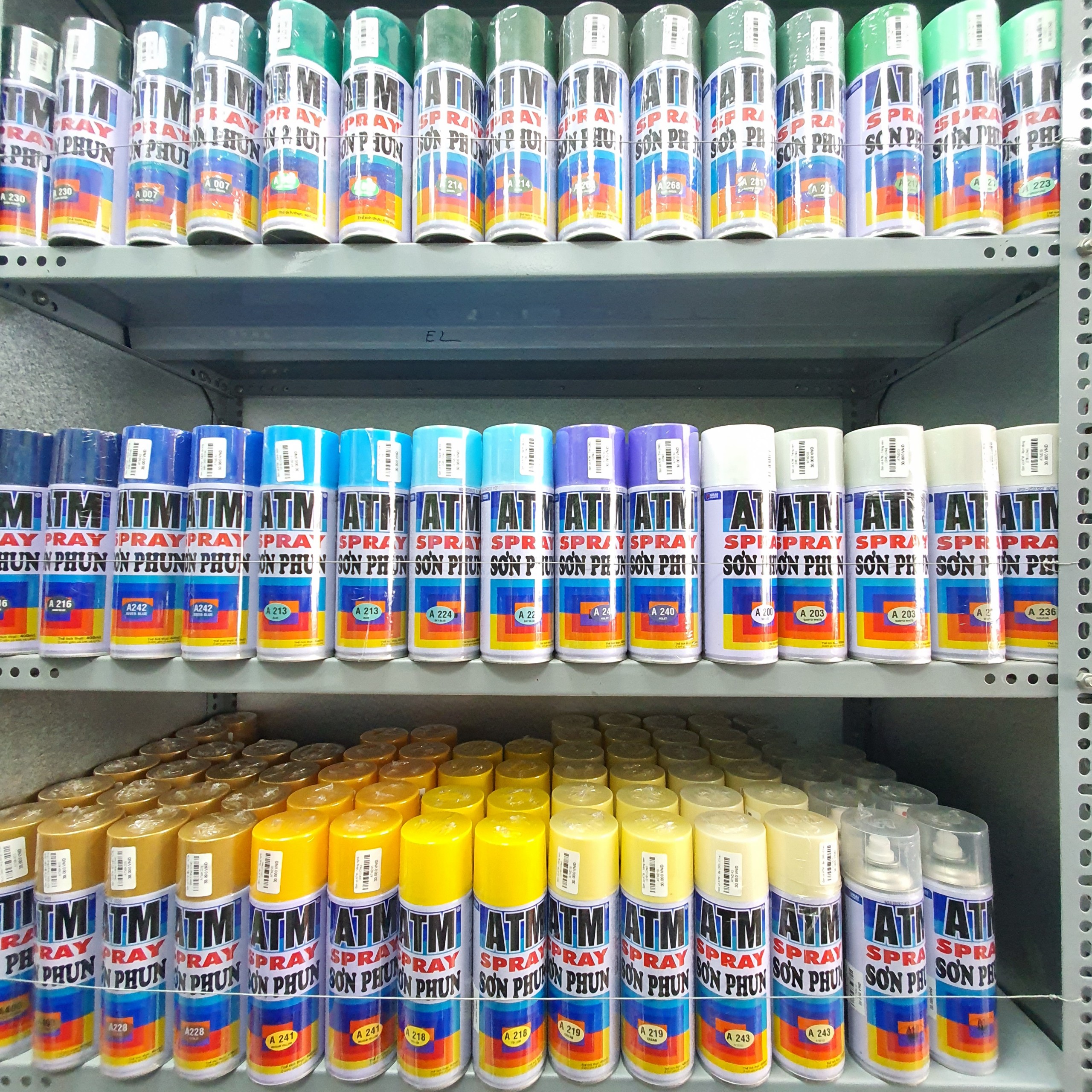 Sơn xịt ATM Xanh lá Apple (A217) 400ml