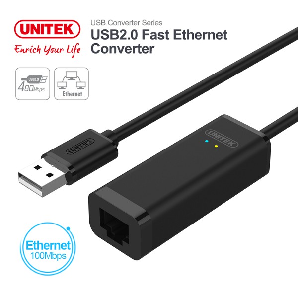 CÁP USB - LAN UNITEK Y-1468