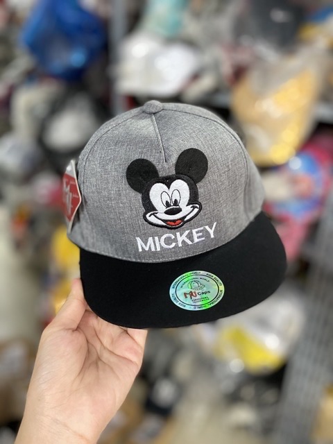 [HCM]NÓN KẾT SNAKCPACK MICKEY CHO BÉ TRAI 1T ĐẾN 5T