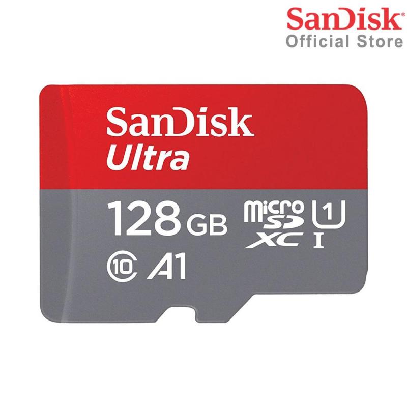 [Nhập EXCLUSIVEW501 giảm 10% tối đa 300k] Thẻ Nhớ MicroSDXC SanDisk Ultra A1 128GB 100MB/s SDSQUAR-128G-GN6MN