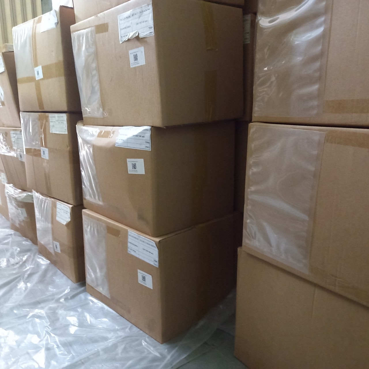 [1 KG] túi xốp gói hàng màu (túi xốp xoài)
