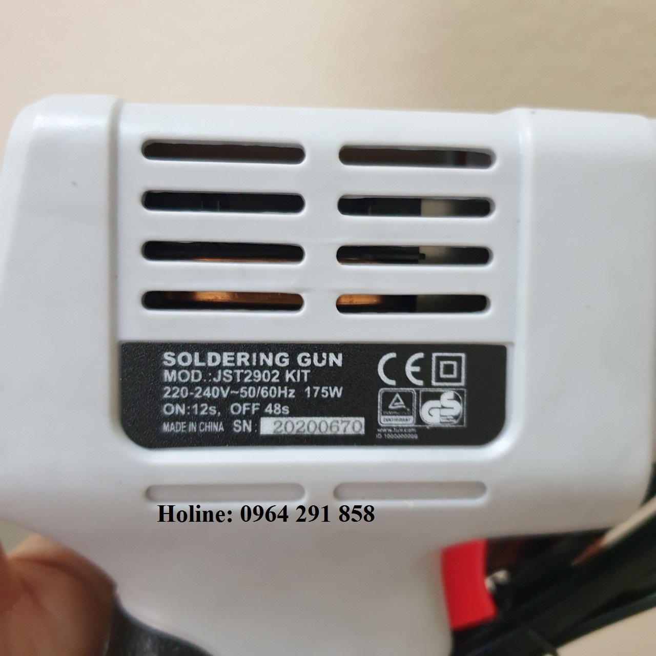 Mỏ Hàn Xung Juost Max JST2902 175W - Tặng 1 Mũi Hàn