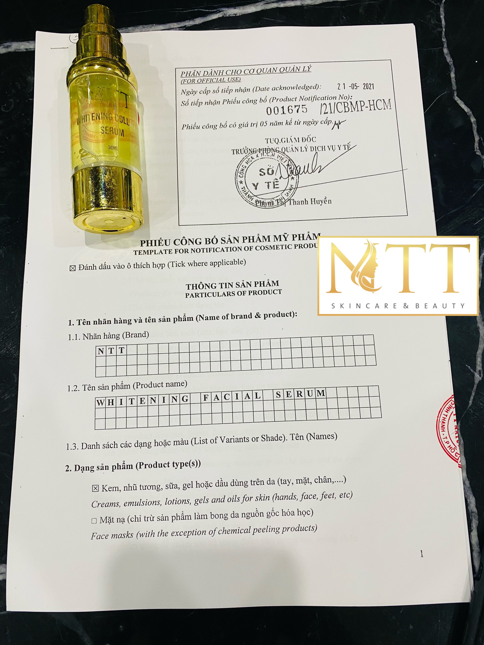 Serum Collagen NTT