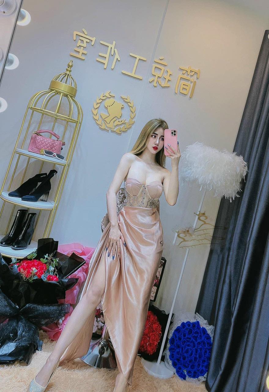 Đầm body dự tiệc phối tà eo kết đá TRIPBLE T DRESS tôn dáng -Size M/L - MS313V