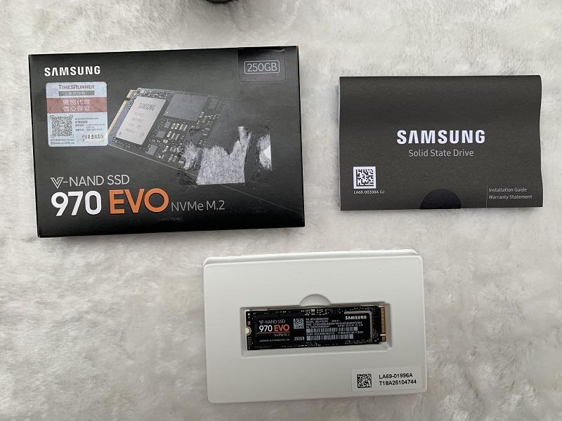 Ổ CỨNG SSD M2 SAMSUNG 970EVO Plus 250GB - CHÍNH HÃNG