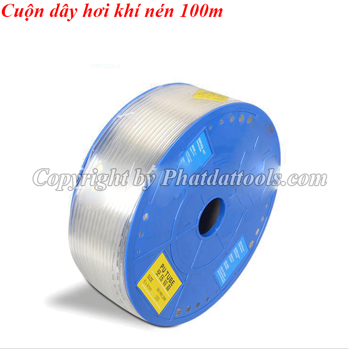 Good Taiwan 100m-200m pneumatic air coil size 4mm-6mm-8mm-10mm-12mm-16mm-hàng