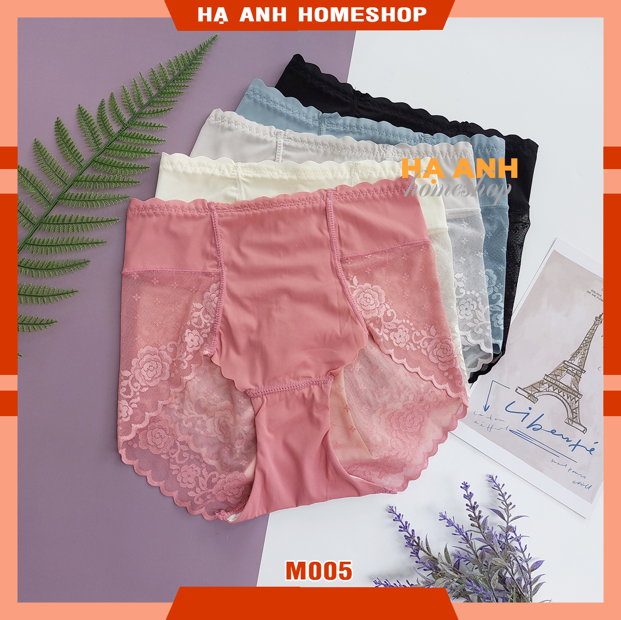 Quần lót Ren gen bụng 005 cao cấp